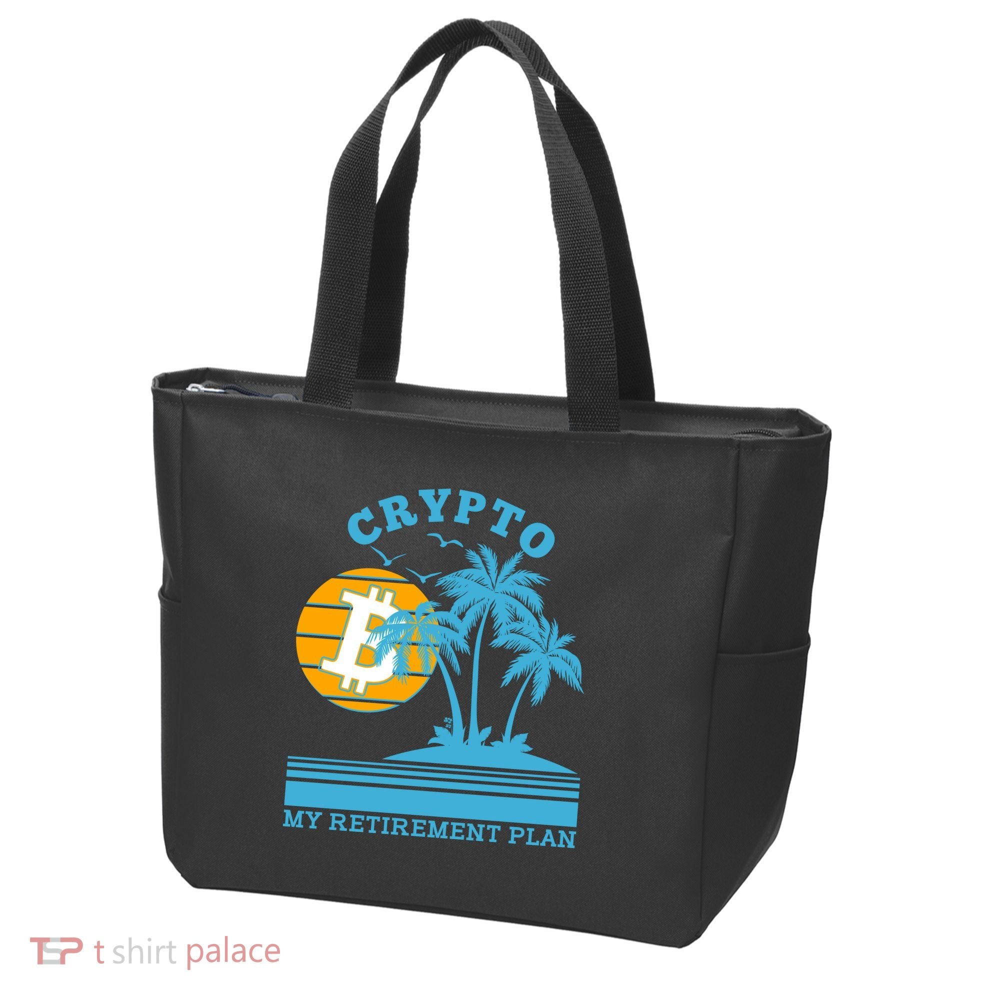 Crypto My Retirement Plan Tote Bag