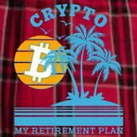 Crypto My Retirement Plan Women's Flannel Plaid Pajama Pants thumb 2