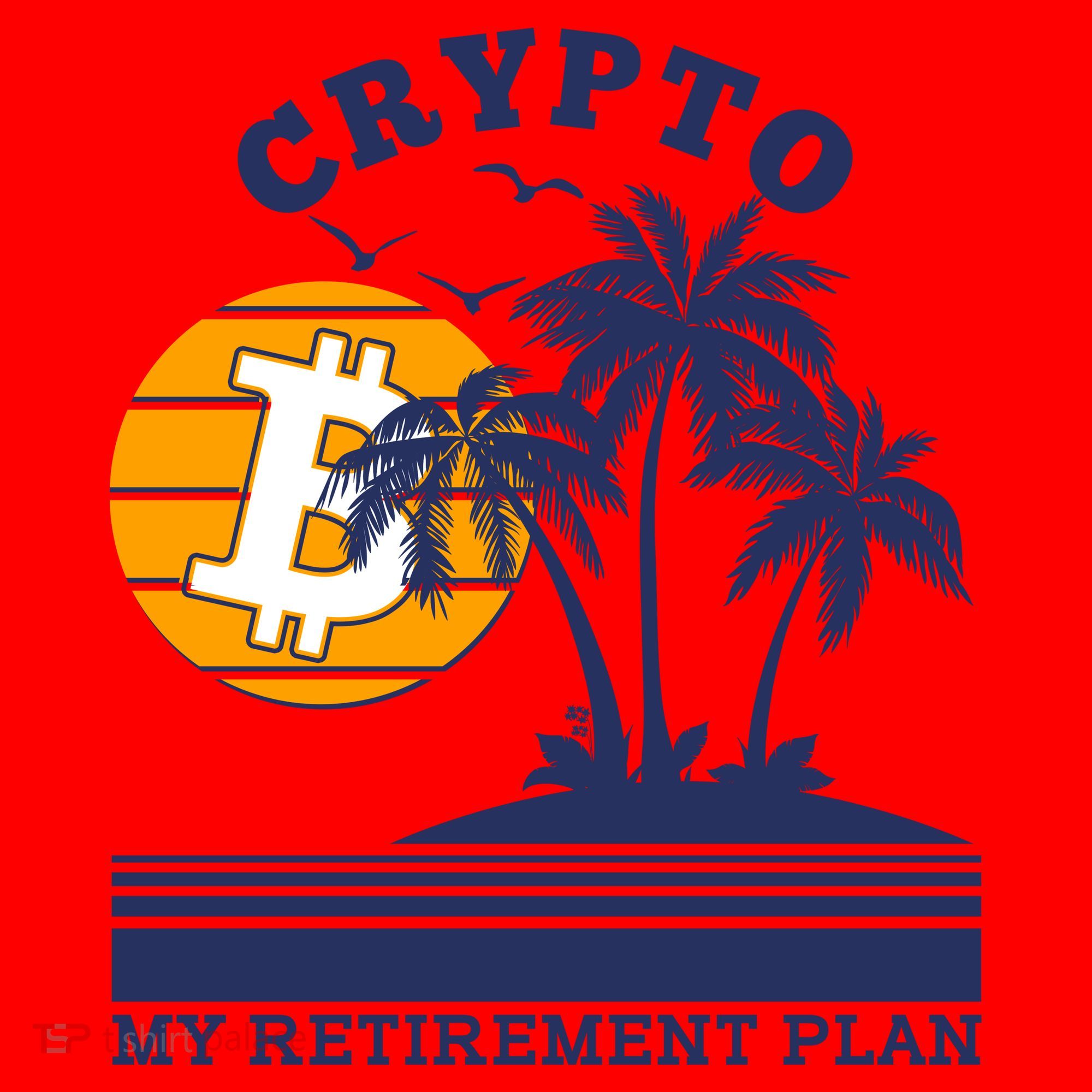 Crypto My Retirement Plan Santa Hat