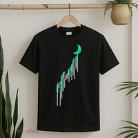 Crypto To The Moon Trading Hodl Stock Chart T-Shirt thumb 2