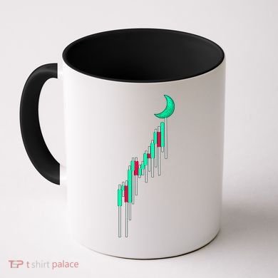 Crypto To The Moon Trading Hodl Stock Chart Coffee Mug