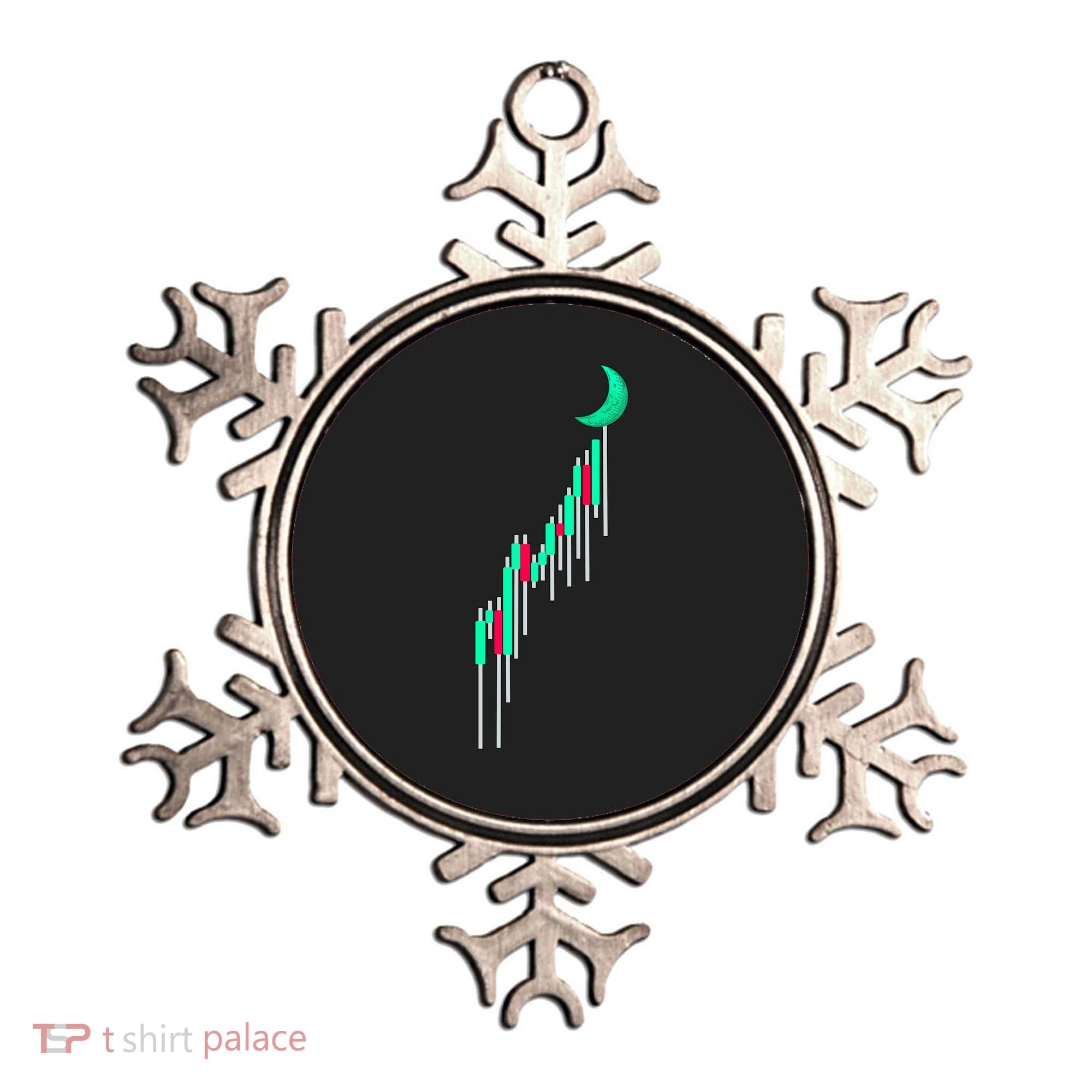 Crypto To The Moon Trading Hodl Stock Chart Ornament