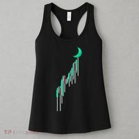 Crypto To The Moon Trading Hodl Stock Chart Women's Tank Top thumb 3