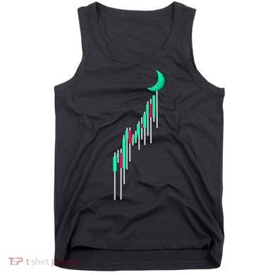 Crypto To The Moon Trading Hodl Stock Chart Tank Top