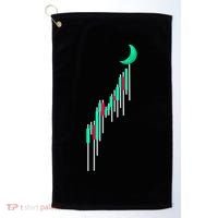 Crypto To The Moon Trading Hodl Stock Chart Golf Towel thumb 0