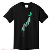 Crypto To The Moon Trading Hodl Stock Chart Kids T-Shirt thumb 0