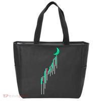 Crypto To The Moon Trading Hodl Stock Chart Tote Bag thumb 0