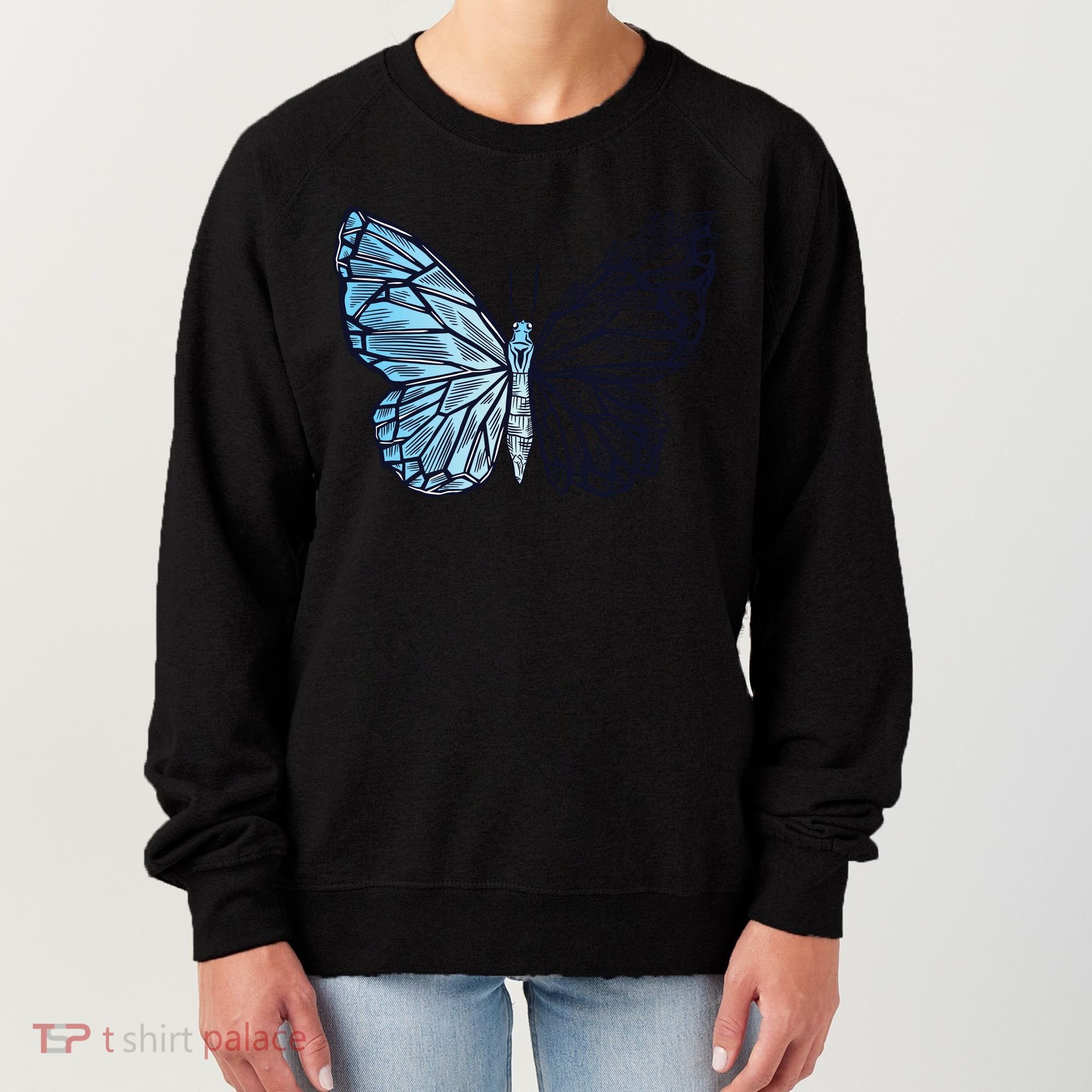 Crystal Butterfly Women's Sweatshirt