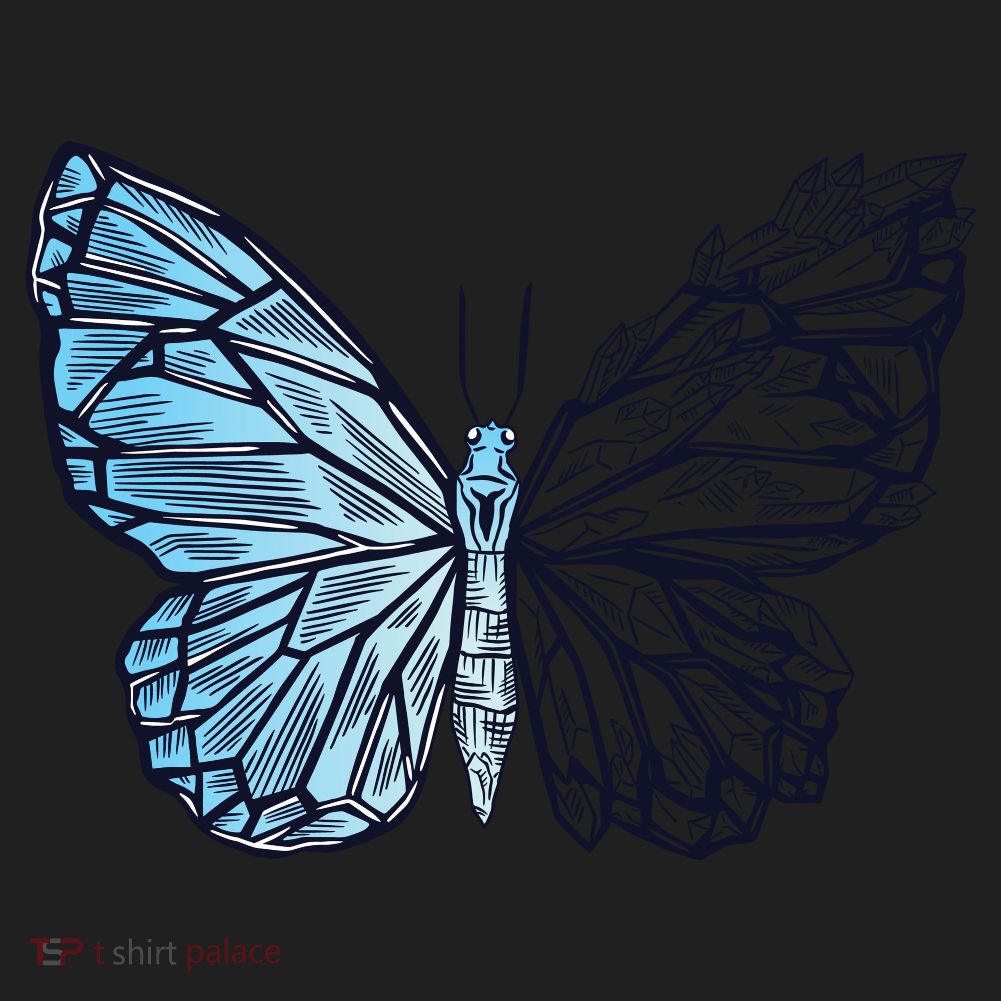 Crystal Butterfly Women's Sweatshirt