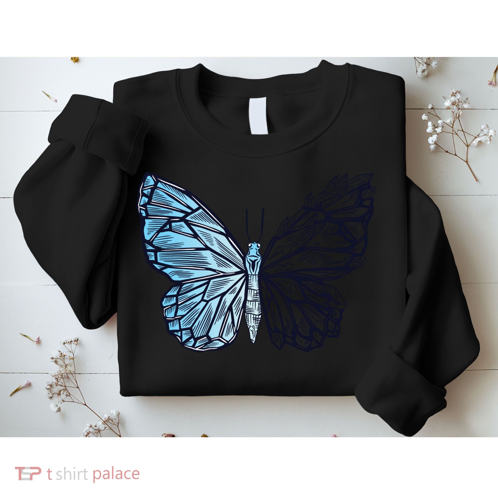 Crystal Butterfly Sweatshirt