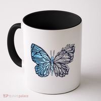 Crystal Butterfly Coffee Mug thumb 0