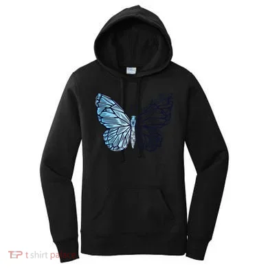 Crystal Butterfly Women's Hoodie