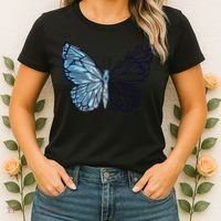 Crystal Butterfly Women's T-Shirt thumb 2