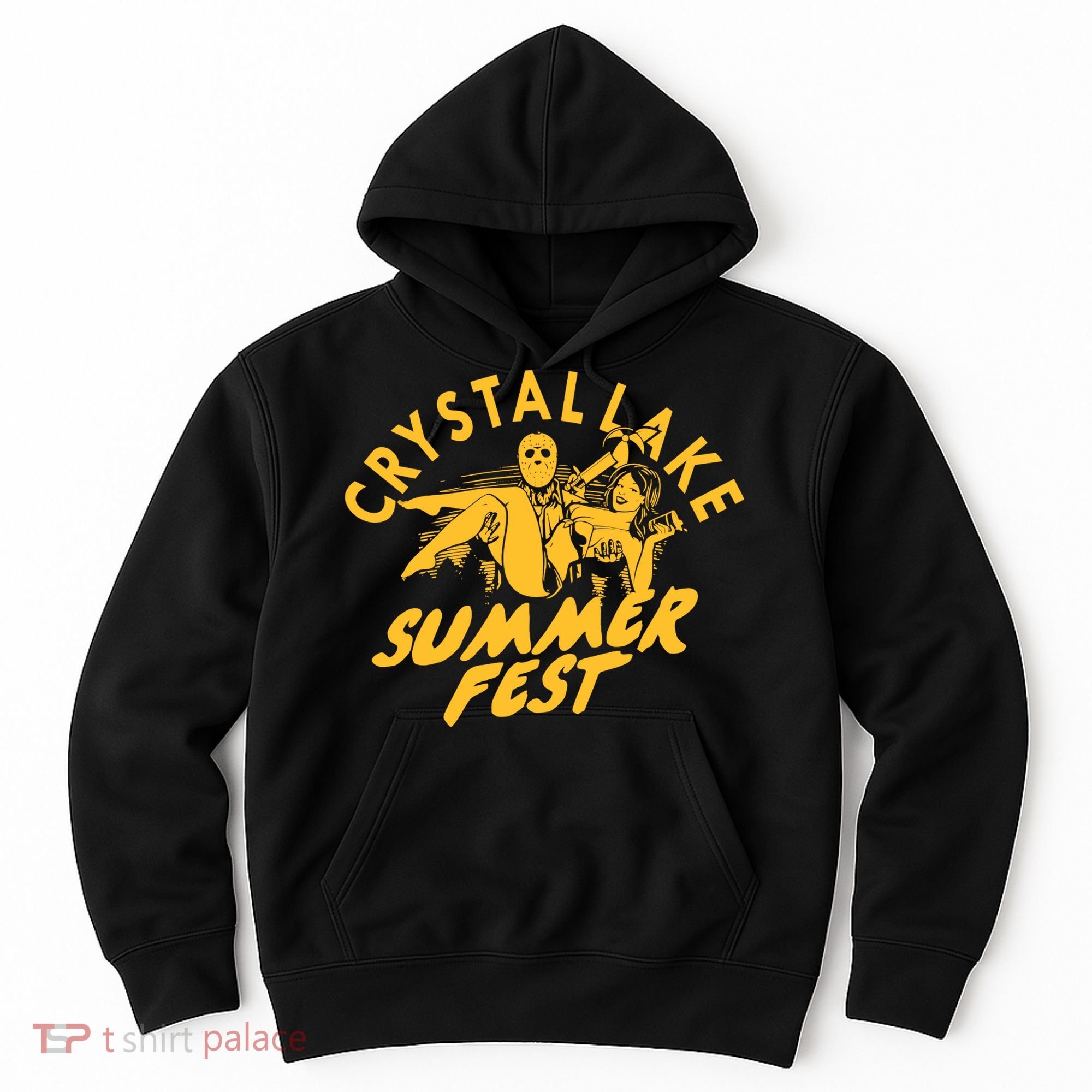 Crystal Lake Summer Fest Horror Movie Fan Hoodie