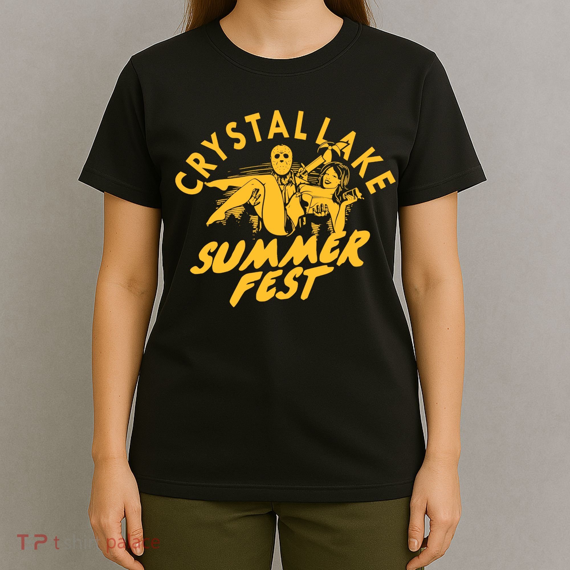 Crystal Lake Summer Fest Horror Movie Fan T-Shirt