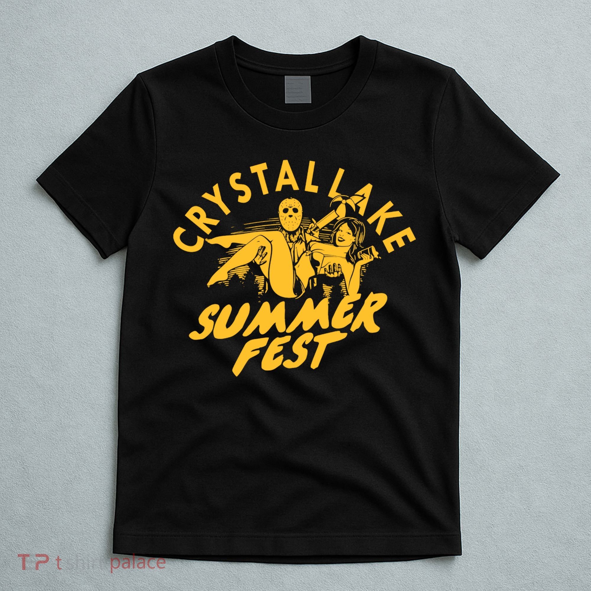Crystal Lake Summer Fest Horror Movie Fan T-Shirt