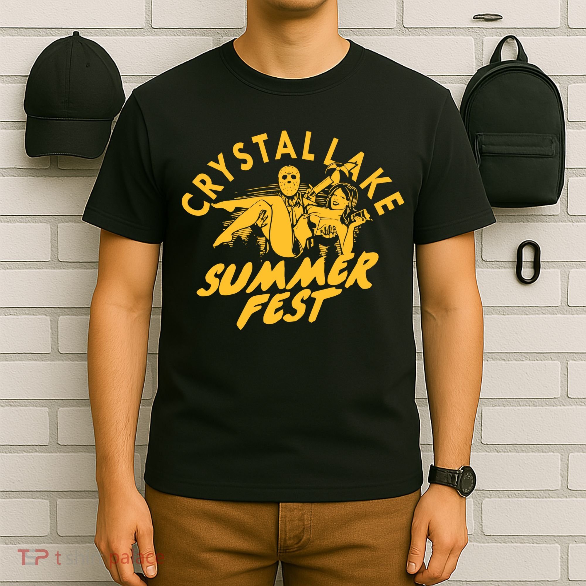 Crystal Lake Summer Fest Horror Movie Fan T-Shirt