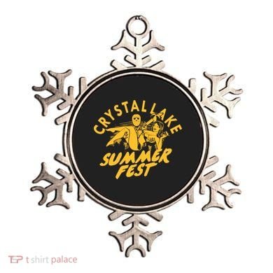 Crystal Lake Summer Fest Horror Movie Fan Ornament