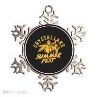Crystal Lake Summer Fest Horror Movie Fan Ornament thumb 0