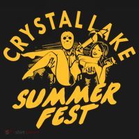 Crystal Lake Summer Fest Horror Movie Fan Pom Pom 12in Knit Beanie thumb 2