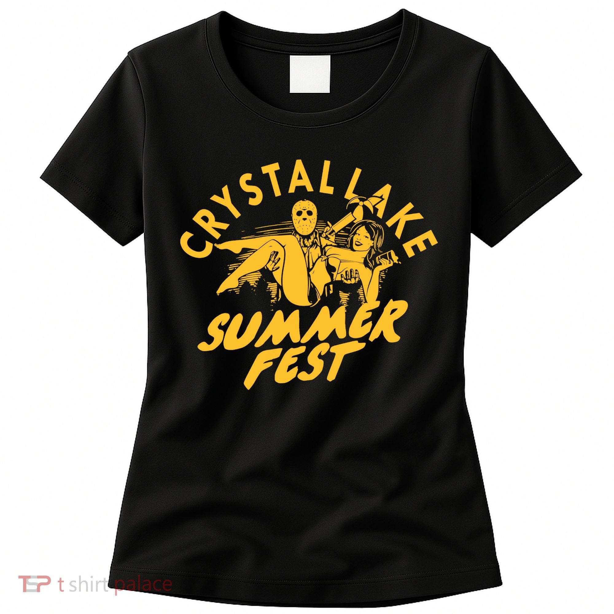 Crystal Lake Summer Fest Horror Movie Fan Women's T-Shirt