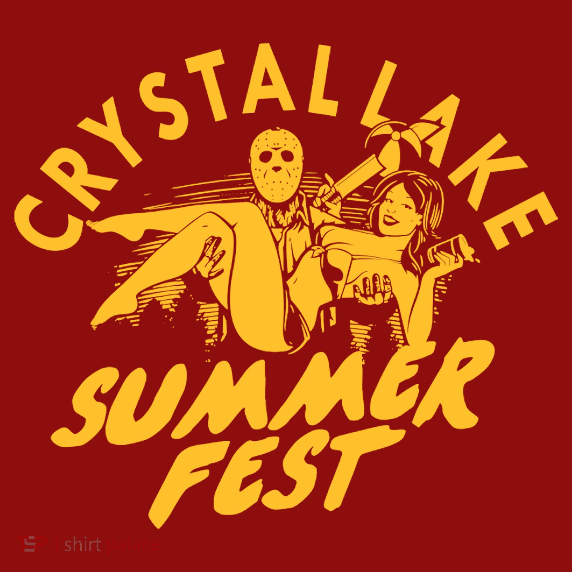 Crystal Lake Summer Fest Horror Movie Fan Long Sleeve Shirt