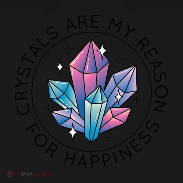 Crystals Are My Reason For Happiness Women's Hoodie