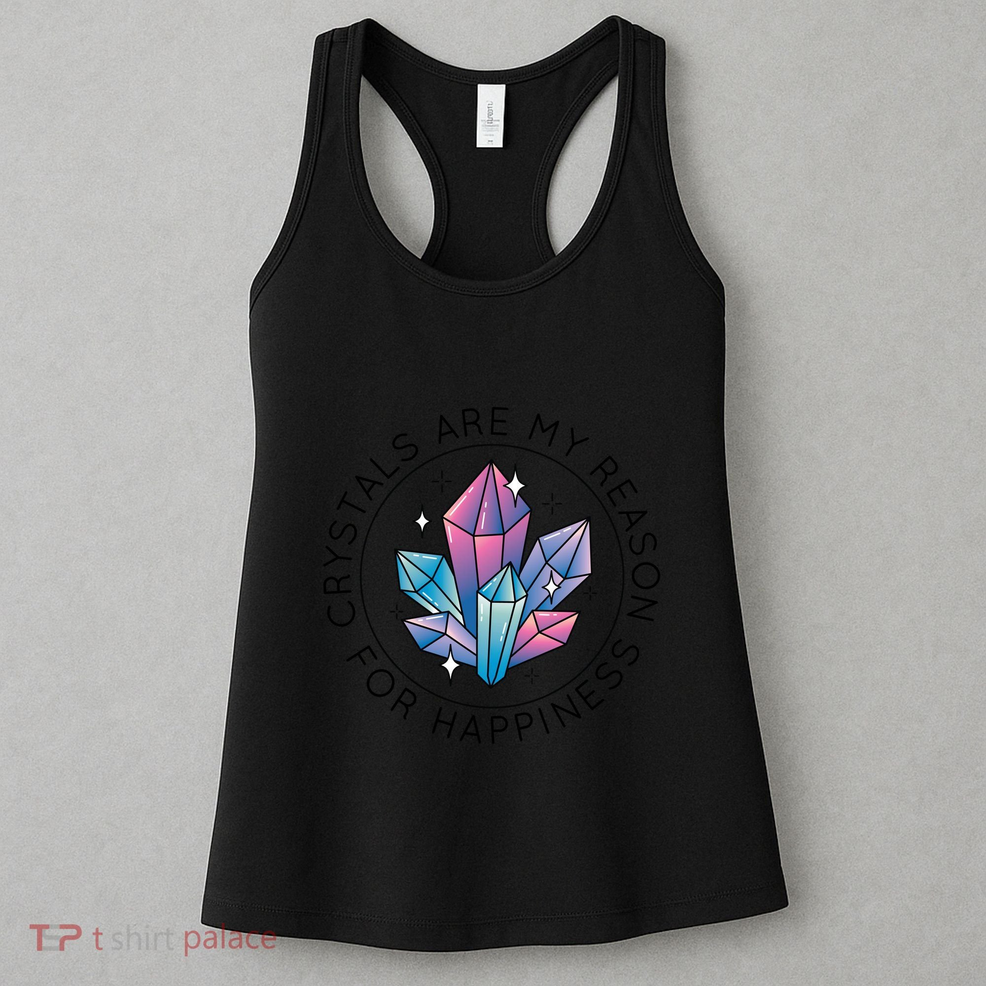 Crystals Are My Reason For Happiness Women's Tank Top