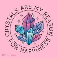 Crystals Are My Reason For Happiness Women's T-Shirt thumb 6