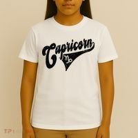 Capricorn Retro Zodiac Astrology Horoscope Capricorn T-Shirt thumb 4