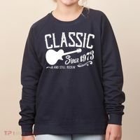 Classic Since 1973 And Still Rockin 50th Birthday Women's Sweatshirt thumb 0