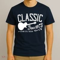 Classic Since 1973 And Still Rockin 50th Birthday T-Shirt thumb 3
