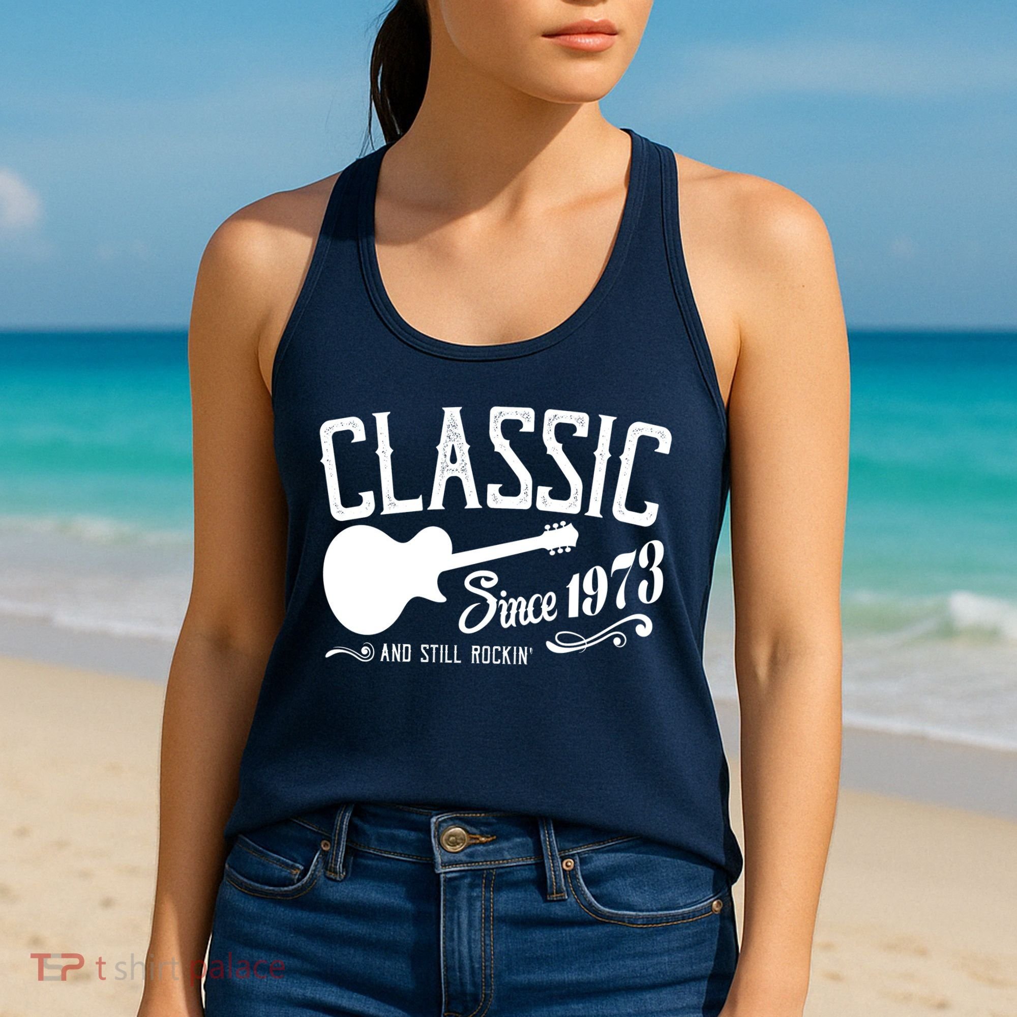Classic Since 1973 And Still Rockin 50th Birthday Women's Tank Top
