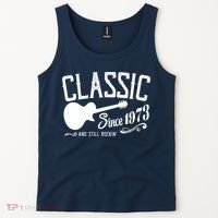 Classic Since 1973 And Still Rockin 50th Birthday Tank Top thumb 2