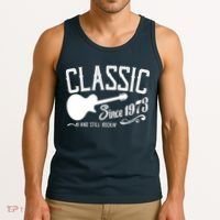 Classic Since 1973 And Still Rockin 50th Birthday Tank Top thumb 3