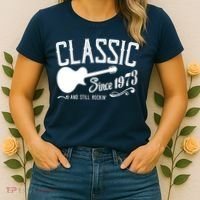 Classic Since 1973 And Still Rockin 50th Birthday Women's T-Shirt thumb 2
