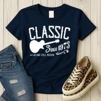 Classic Since 1973 And Still Rockin 50th Birthday Women's T-Shirt thumb 3