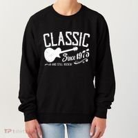 Classic Since 1975 And Still Rockin 50th Birthday Women's Sweatshirt thumb 0