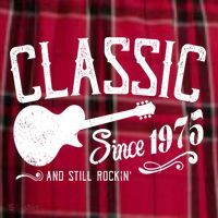 Classic Since 1975 And Still Rockin 50th Birthday Women's Flannel Plaid Pajama Pants thumb 2