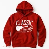 Classic Since 1975 And Still Rockin 50th Birthday Hoodie thumb 0