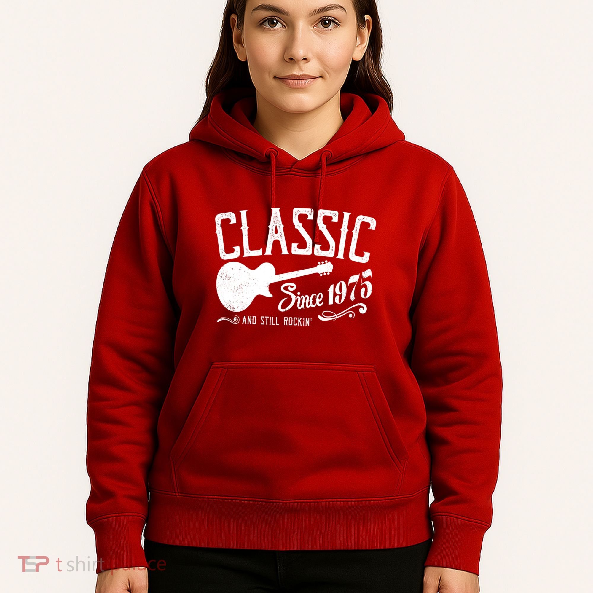 Classic Since 1975 And Still Rockin 50th Birthday Hoodie