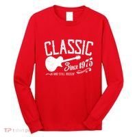 Classic Since 1975 And Still Rockin 50th Birthday Long Sleeve Shirt thumb 0