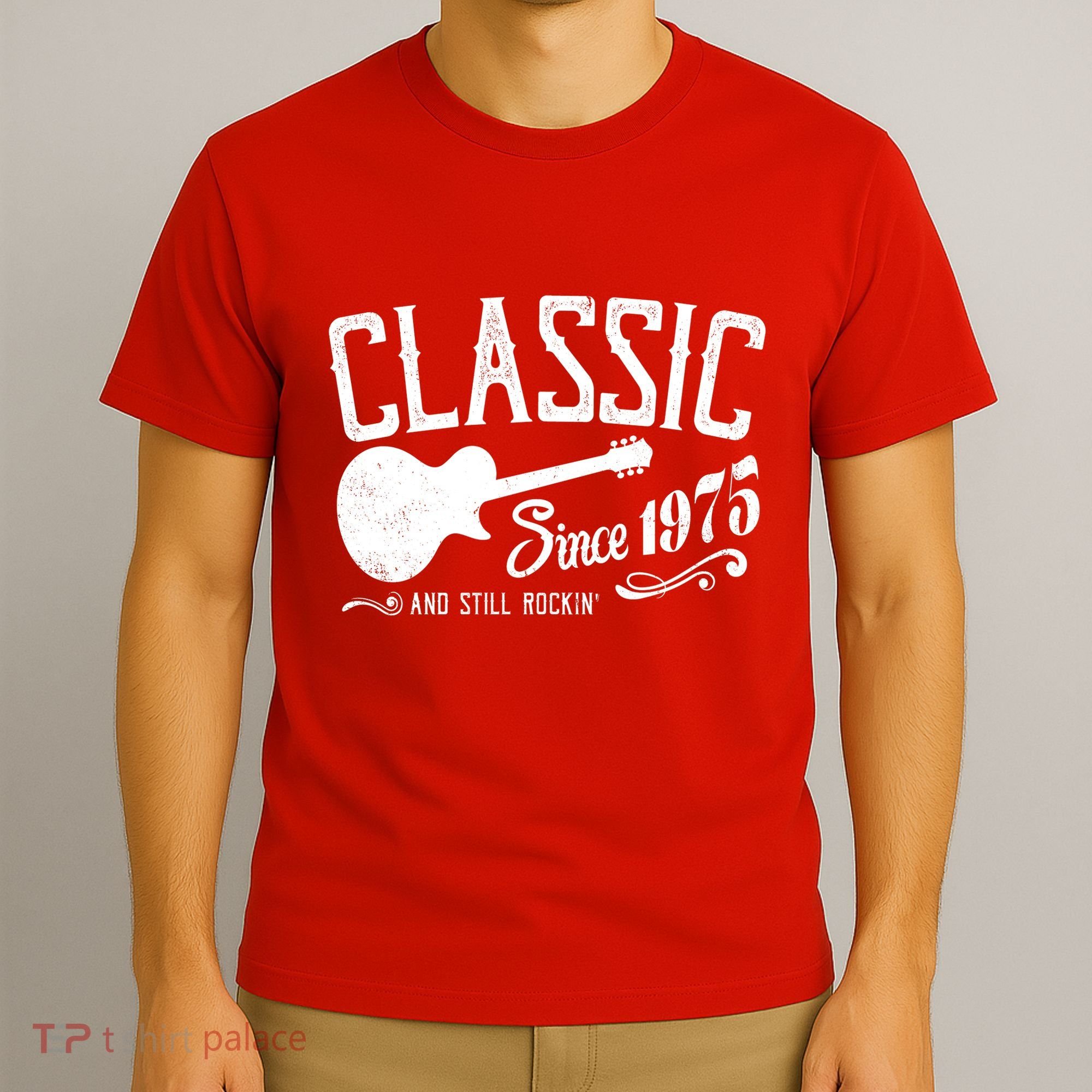 Classic Since 1975 And Still Rockin 50th Birthday T-Shirt