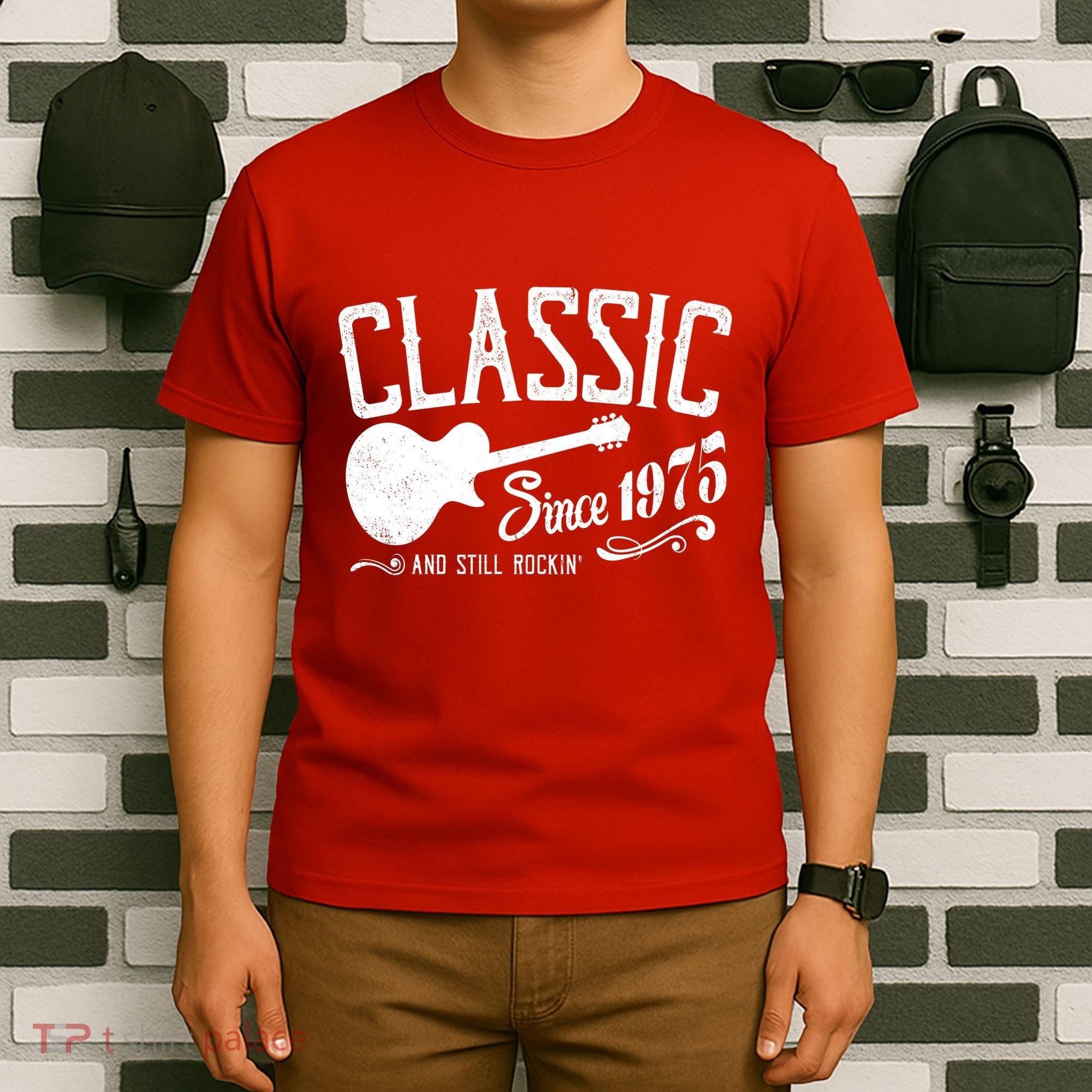 Classic Since 1975 And Still Rockin 50th Birthday T-Shirt
