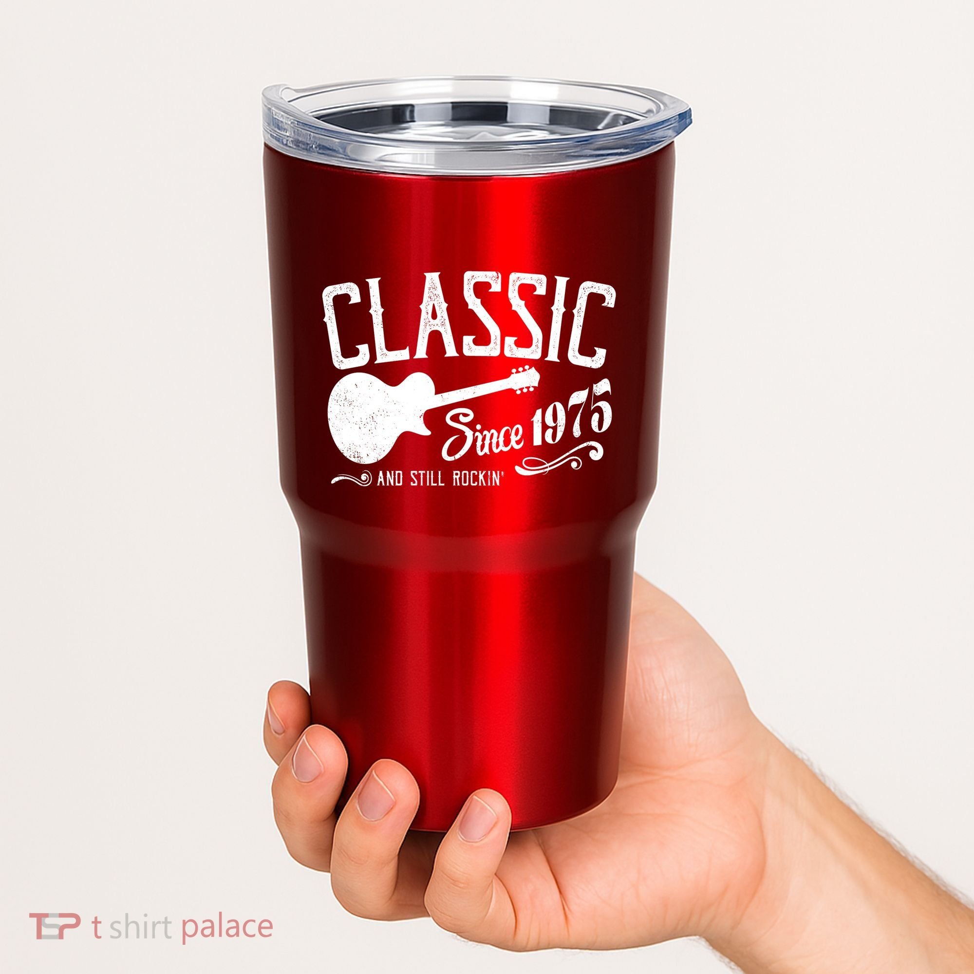 Classic Since 1975 And Still Rockin 50th Birthday Tumbler
