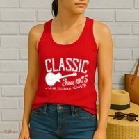 Classic Since 1975 And Still Rockin 50th Birthday Women's Tank Top thumb 2