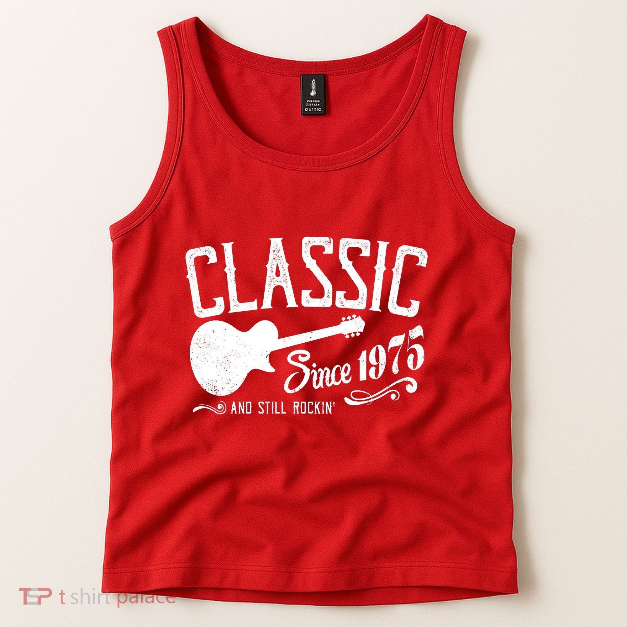 Classic Since 1975 And Still Rockin 50th Birthday Tank Top