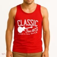Classic Since 1975 And Still Rockin 50th Birthday Tank Top thumb 3