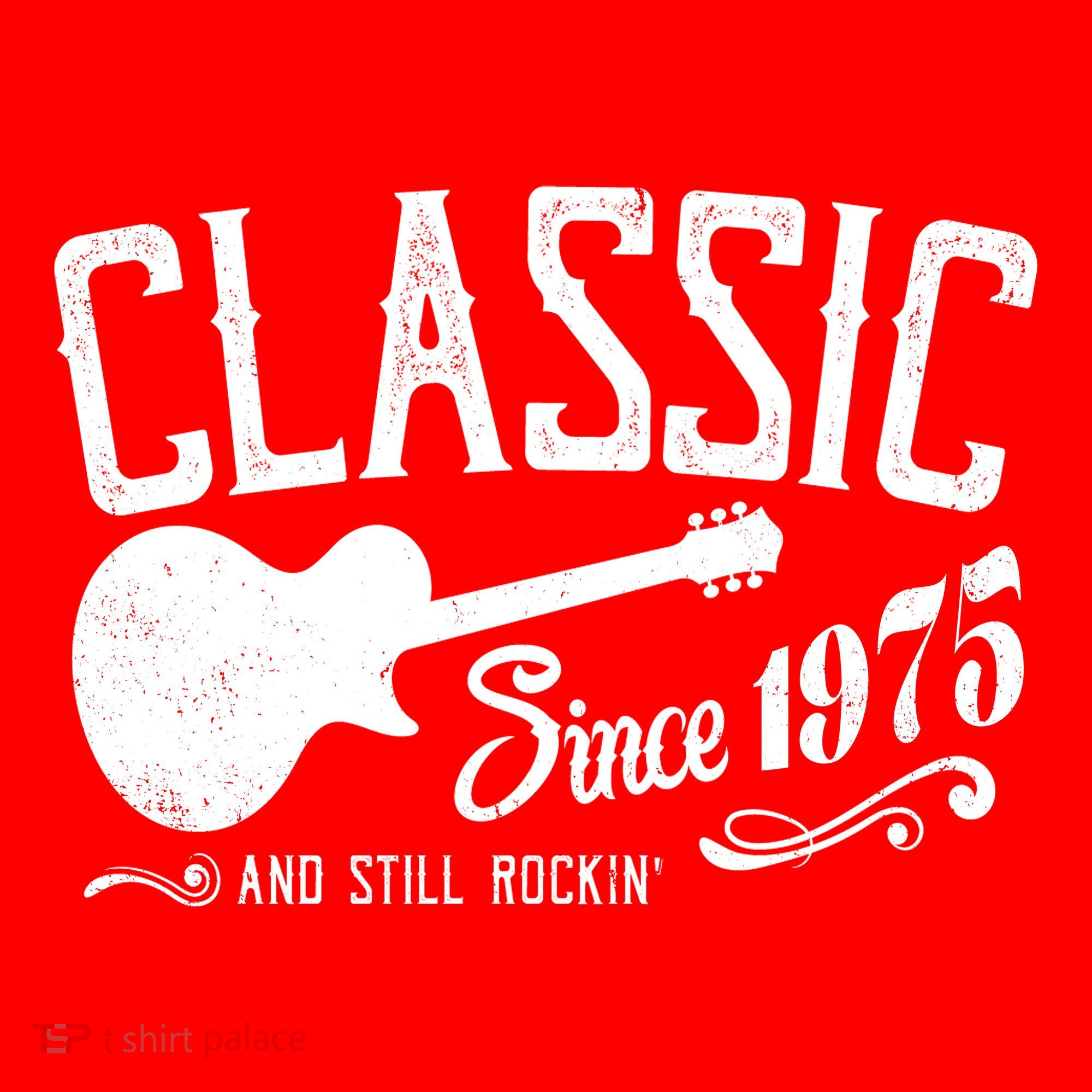 Classic Since 1975 And Still Rockin 50th Birthday Tank Top