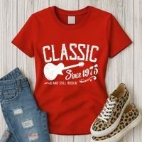 Classic Since 1975 And Still Rockin 50th Birthday Women's T-Shirt thumb 3
